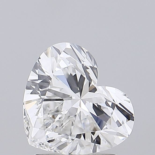 1.65 Carat Heart Cut Lab Diamond