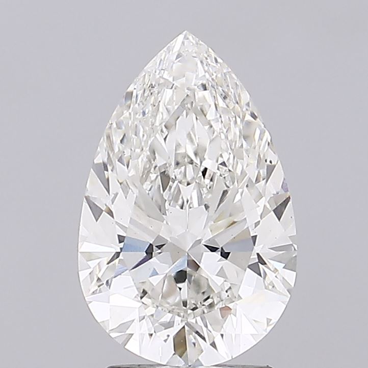2.63 Carat Pear Cut Lab Diamond