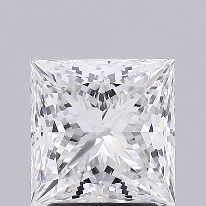 2.22 Carat Princess Cut Lab Diamond