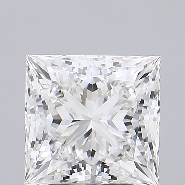 2.81 Carat Princess Cut Lab Diamond