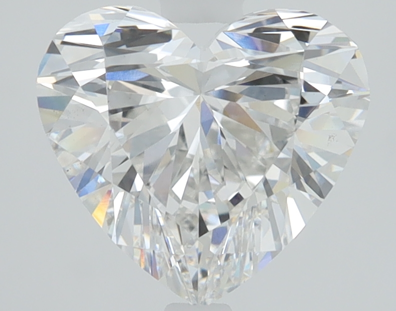 1.56 Carat Heart Cut Lab Diamond