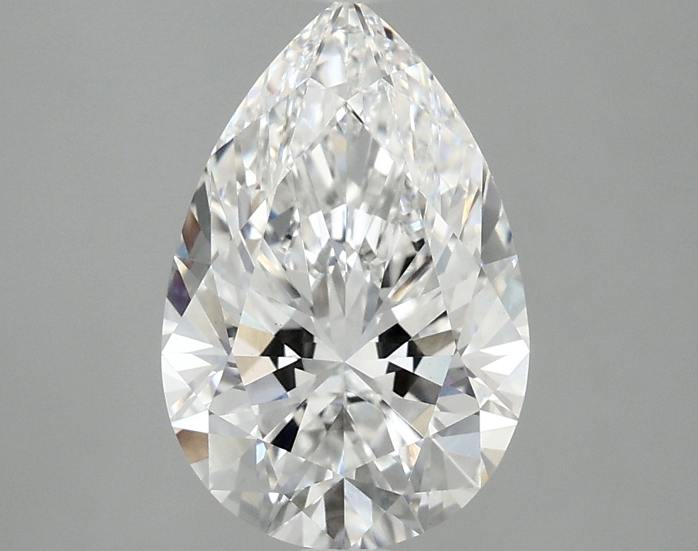 2.55 Carat Pear Cut Lab Diamond