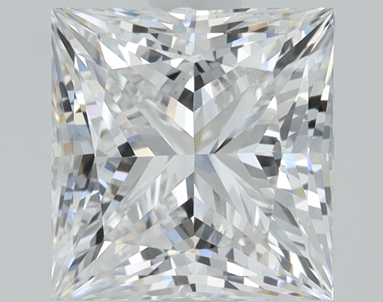 1.51 Carat Princess Cut Lab Diamond