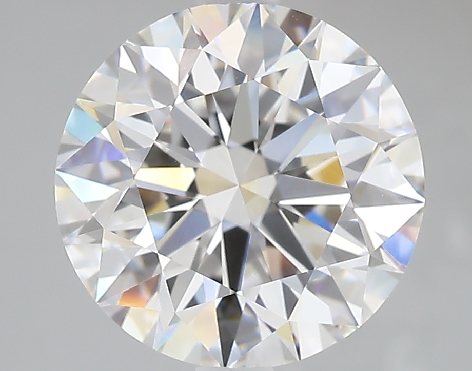 4.19 Carat Round Cut Lab Diamond
