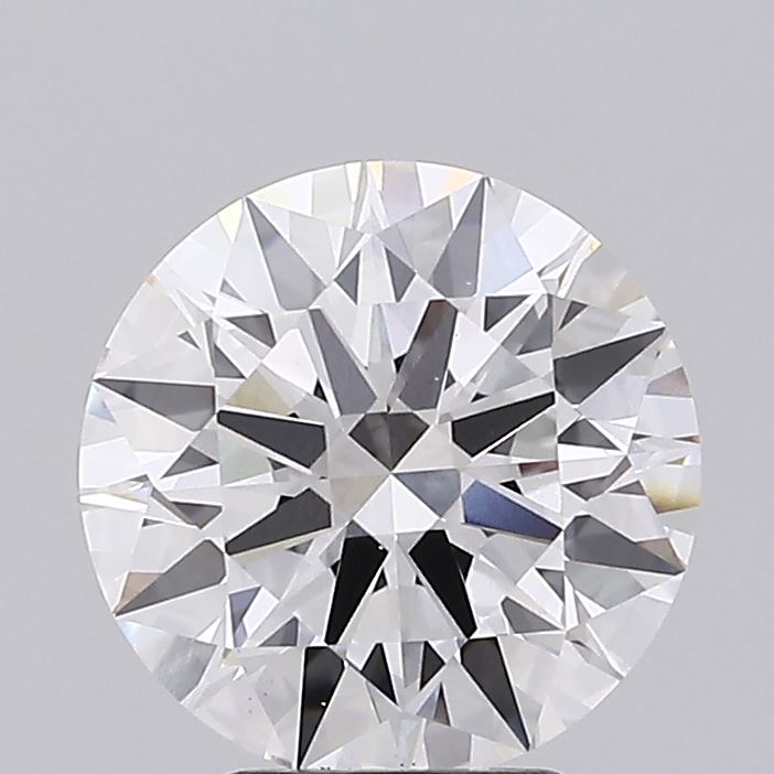 4.34 Carat Round Cut Lab Diamond