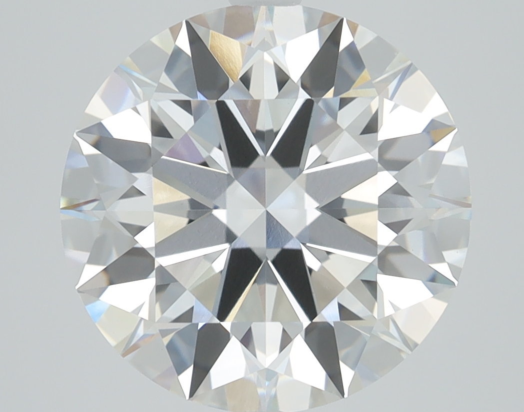 4.06 Carat Round Cut Lab Diamond
