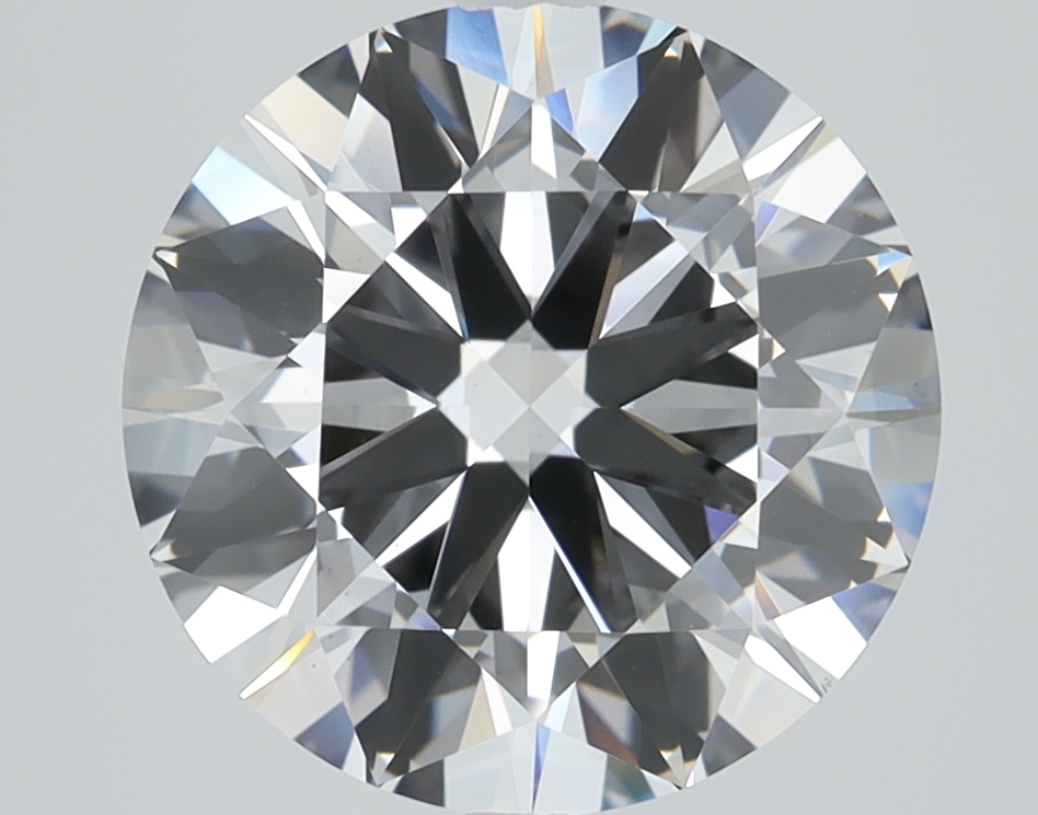 4.02 Carat Round Cut Lab Diamond