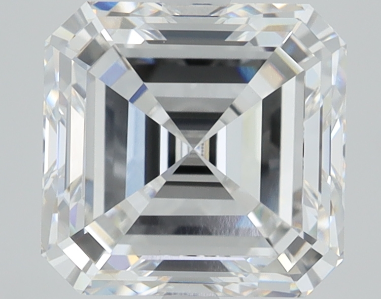 4.02 Carat Asscher Cut Lab Diamond