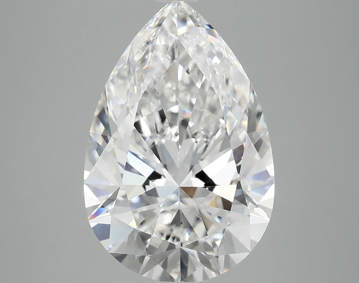 4.78 Carat Pear Cut Lab Diamond