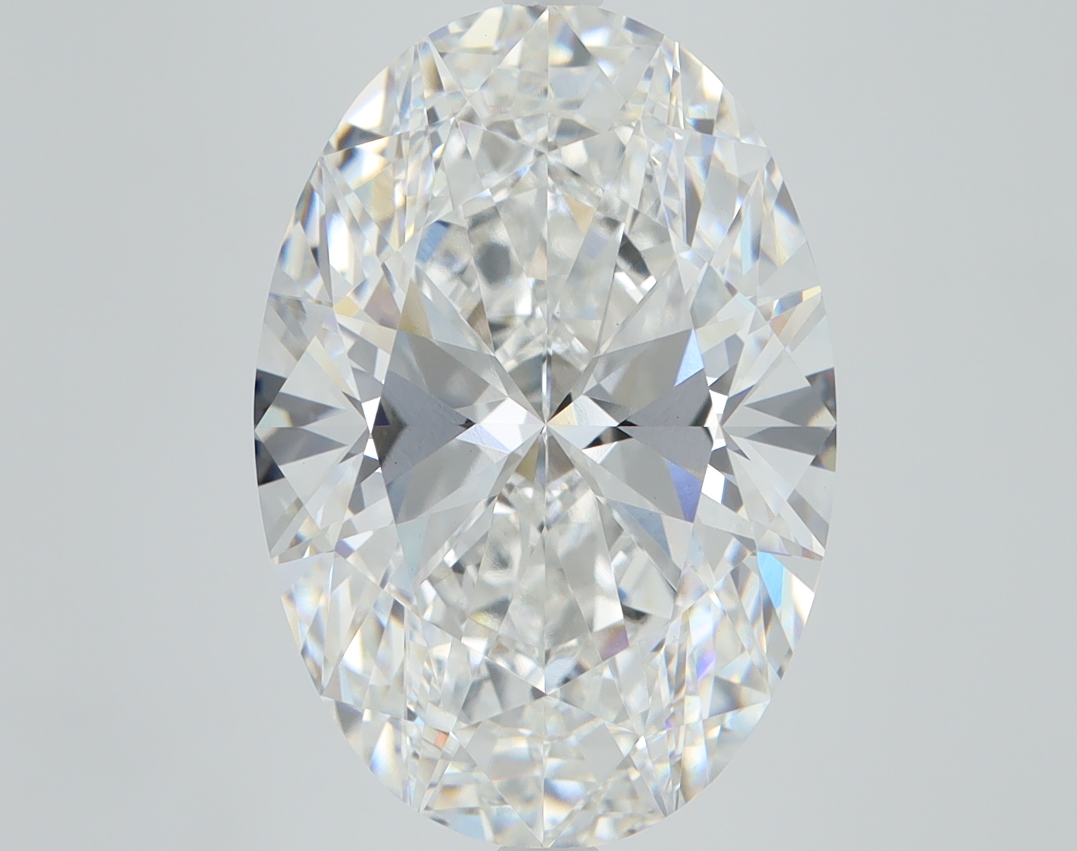 8.08 Carat Oval Cut Lab Diamond