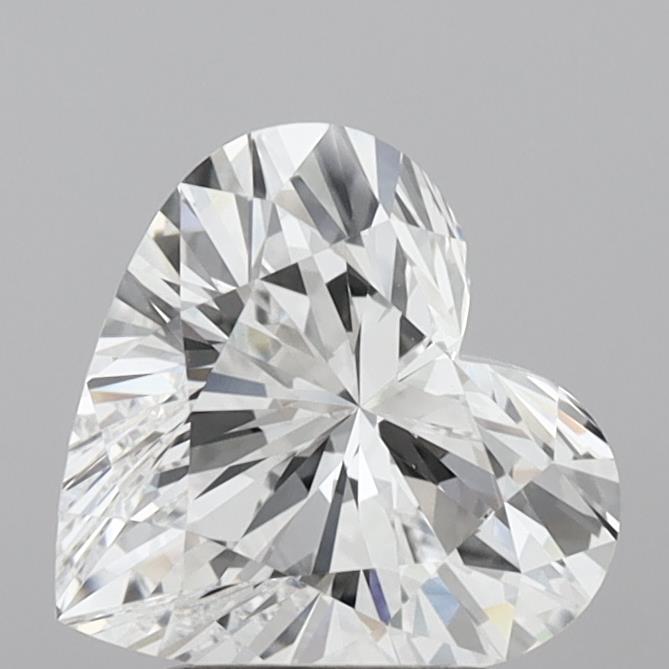 2.51 Carat Heart Cut Lab Diamond