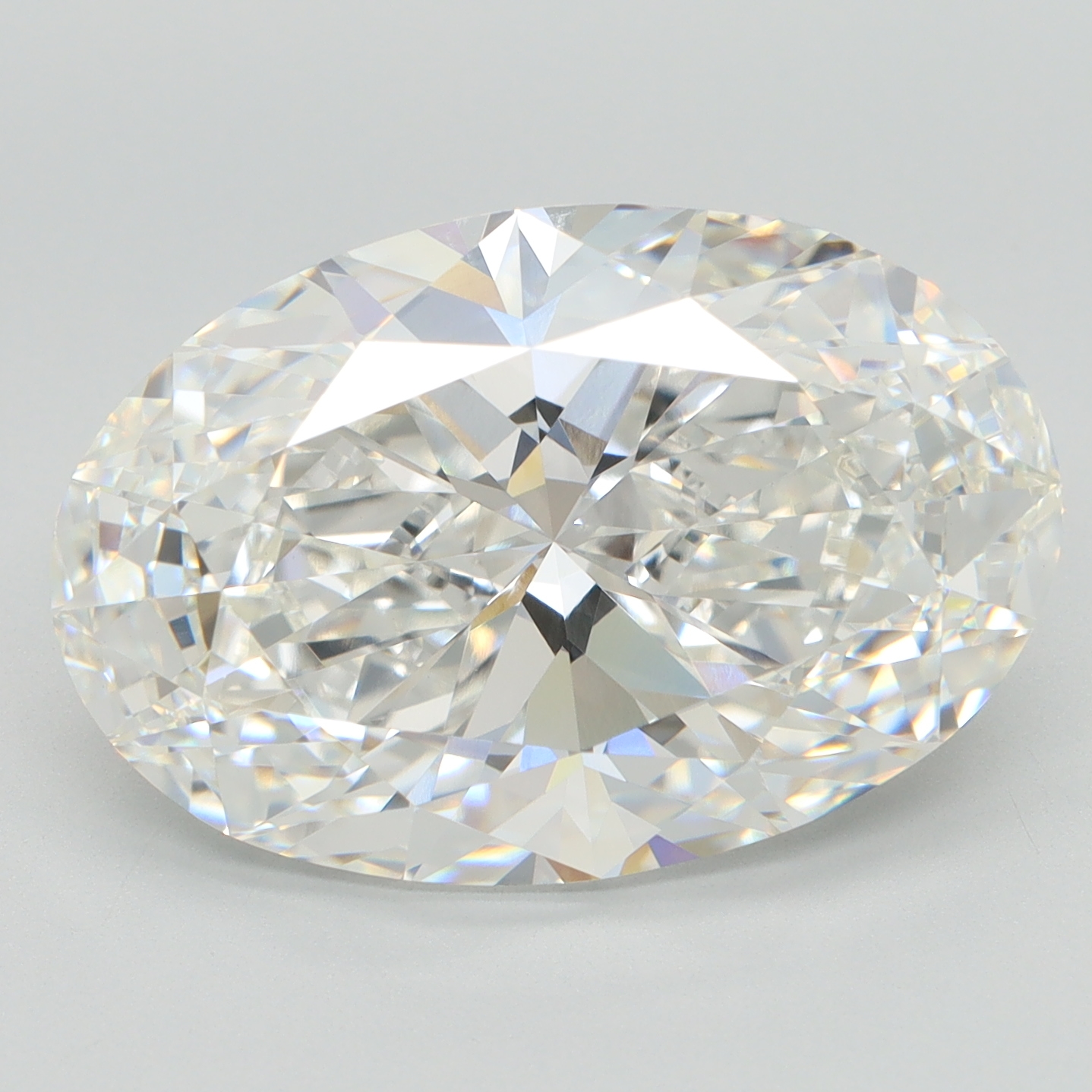 8.03 Carat Oval Cut Lab Diamond