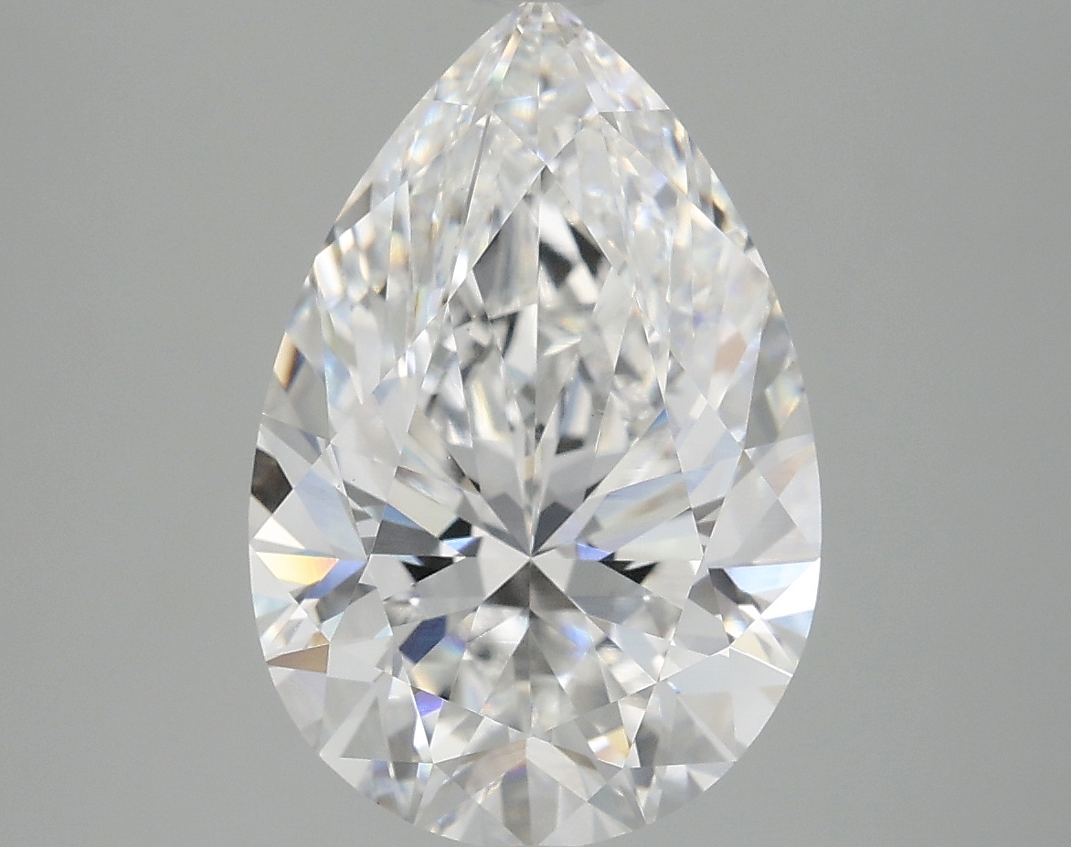 4.67 Carat Pear Cut Lab Diamond