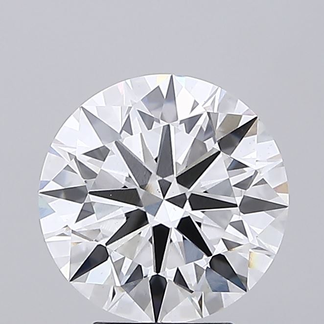 4.1 Carat Round Cut Lab Diamond