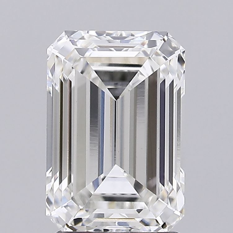 2.34 Carat Emerald Cut Lab Diamond