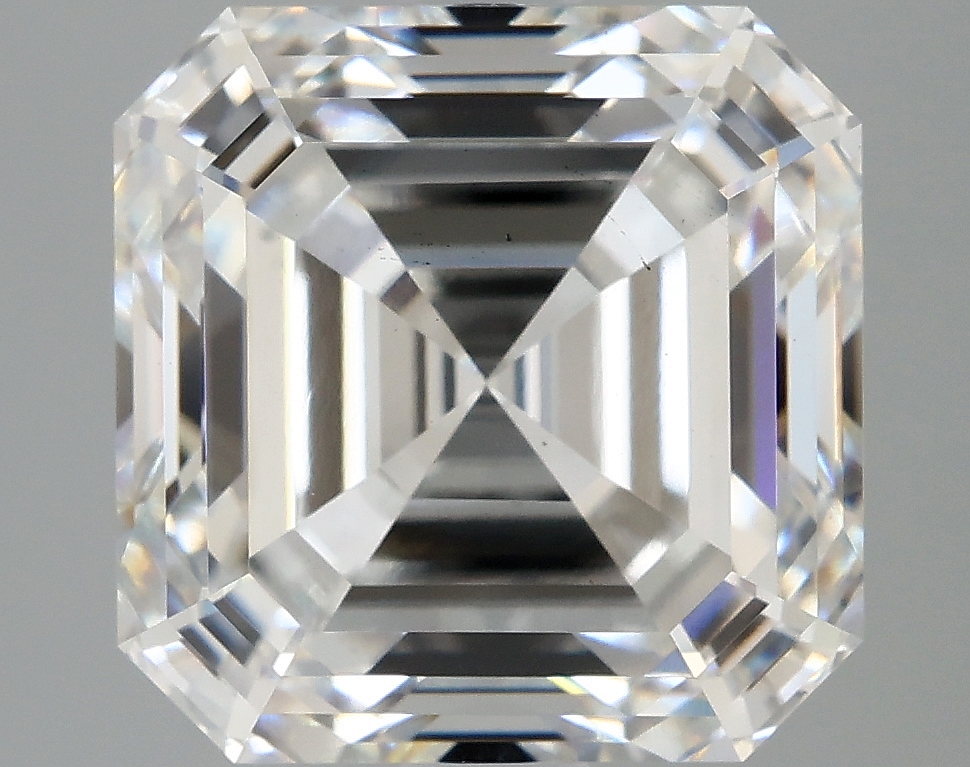 3.87 Carat Asscher Cut Lab Diamond
