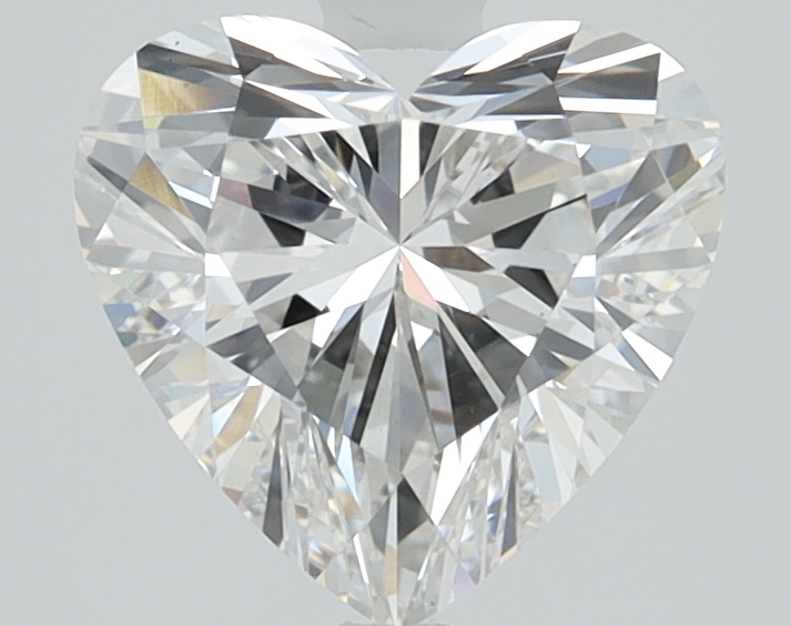 1.72 Carat Heart Cut Lab Diamond