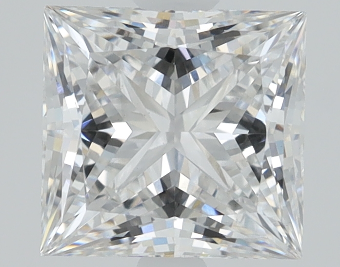 1.21 Carat Princess Cut Lab Diamond