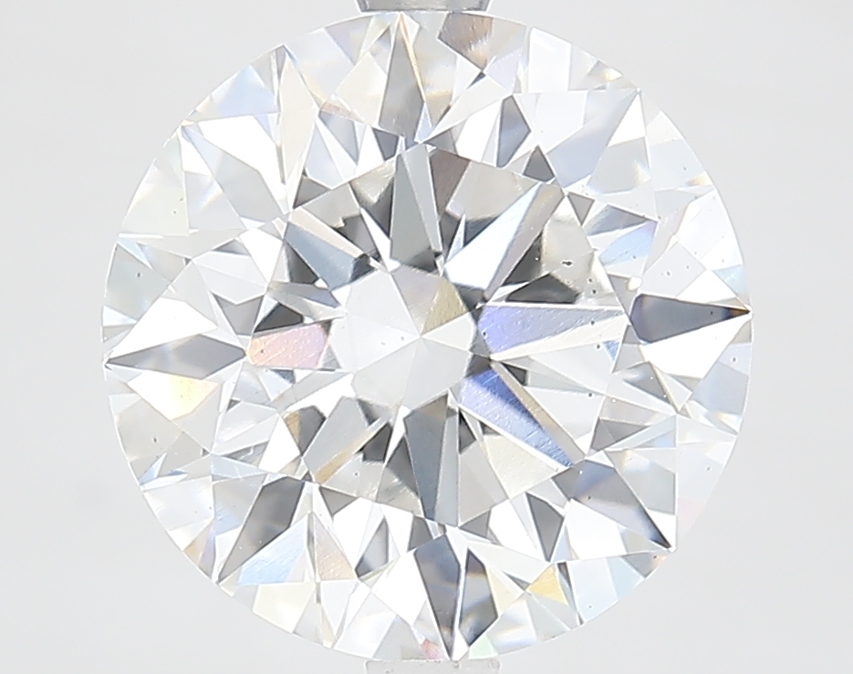 4.61 Carat Round Cut Lab Diamond