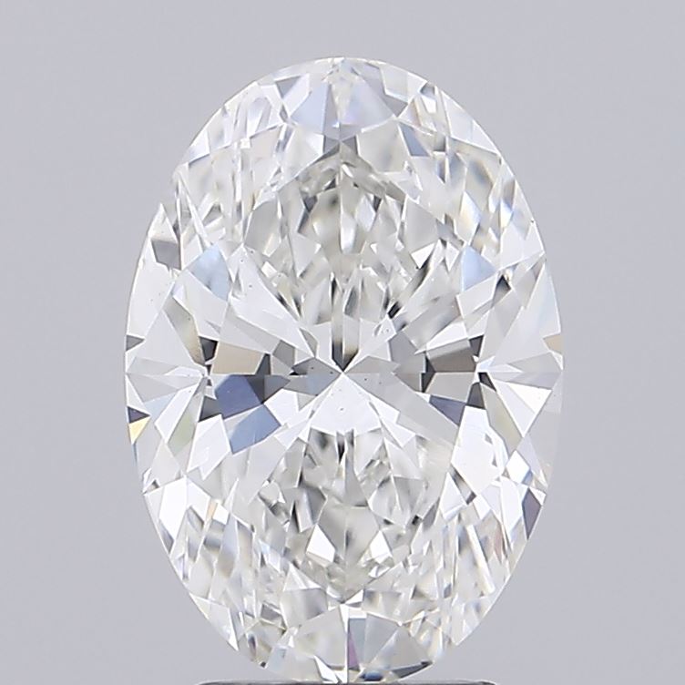 3.27 Carat Oval Cut Lab Diamond