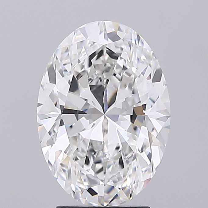 3.23 Carat Oval Cut Lab Diamond