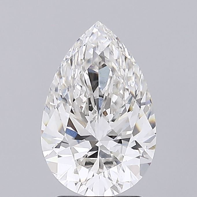 2.54 Carat Pear Cut Lab Diamond