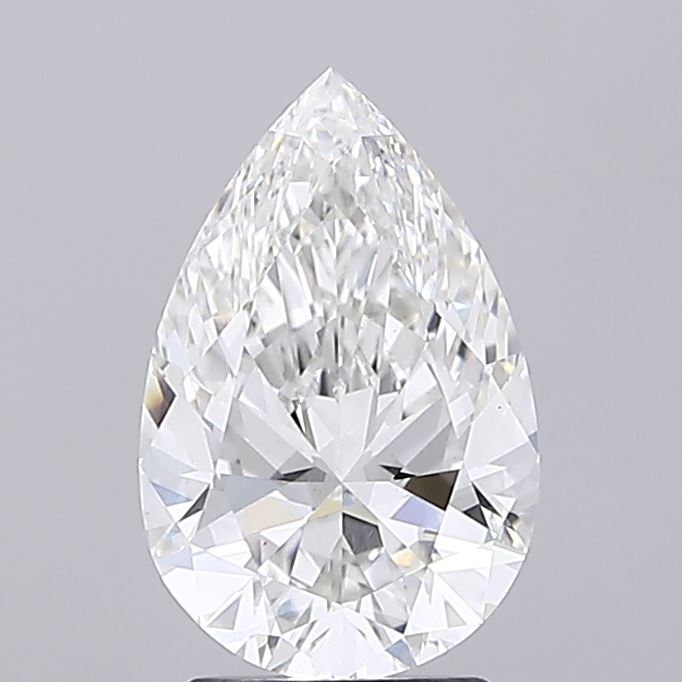 2.53 Carat Pear Cut Lab Diamond