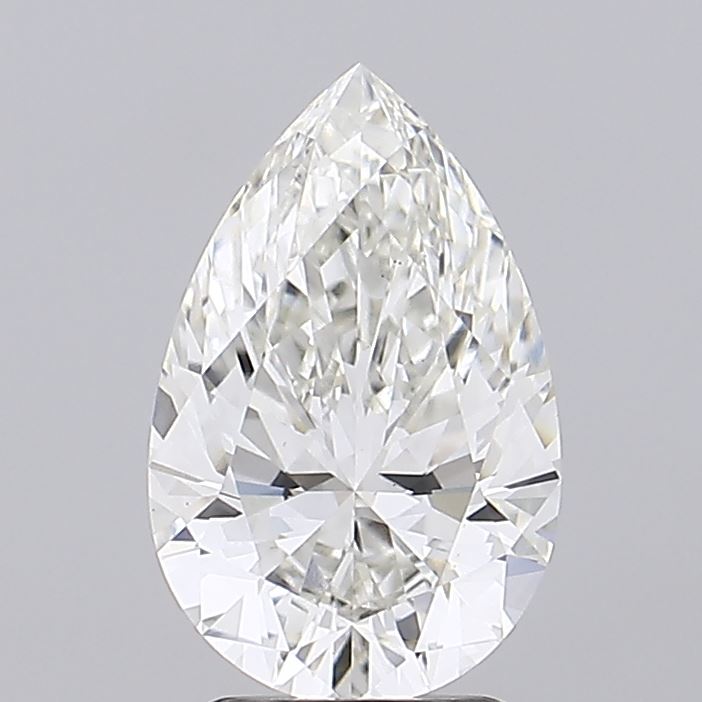 2.5 Carat Pear Cut Lab Diamond
