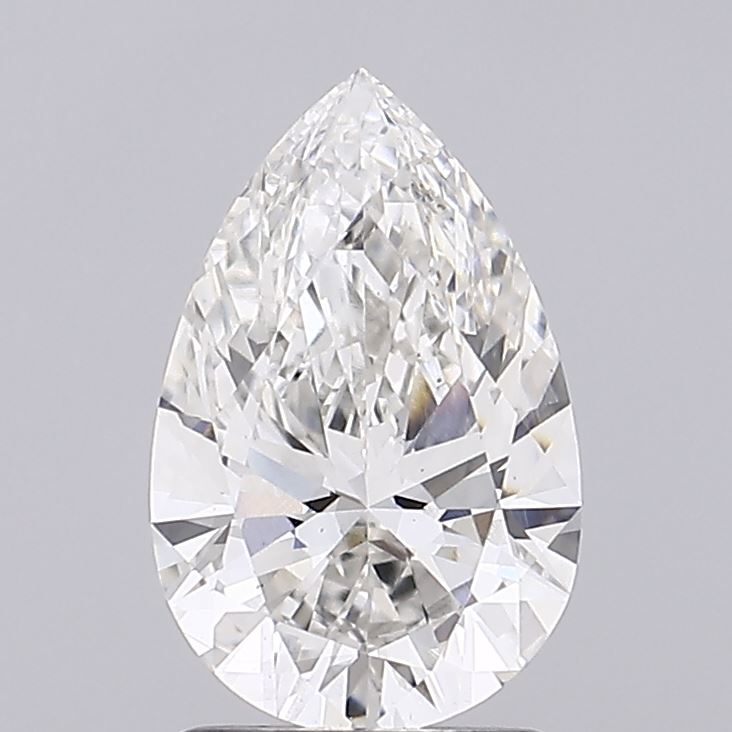 1.7 Carat Pear Cut Lab Diamond