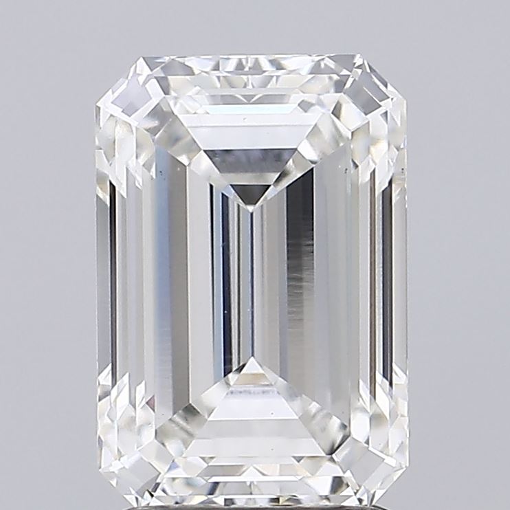 2.34 Carat Emerald Cut Lab Diamond