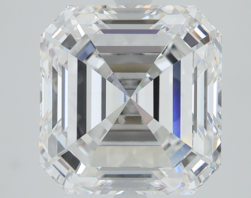 4 Carat Asscher Cut Lab Diamond