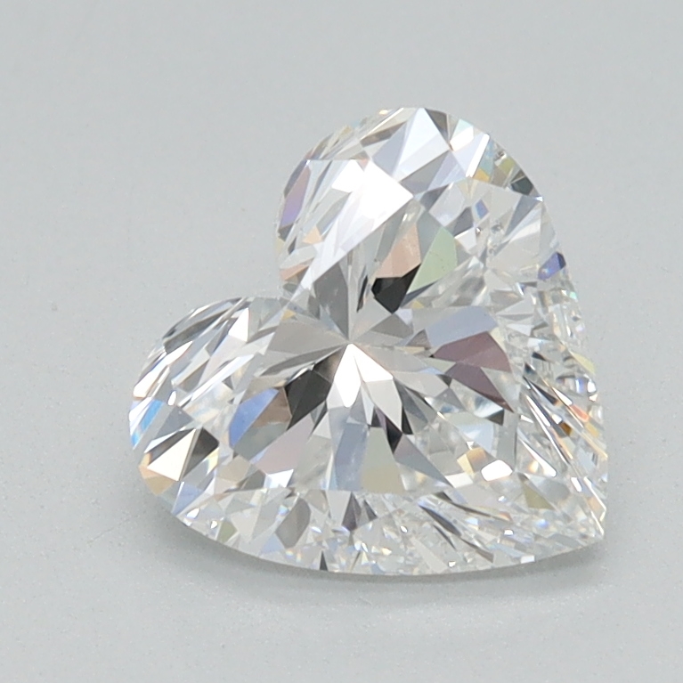 1.07 Carat Heart Cut Lab Diamond