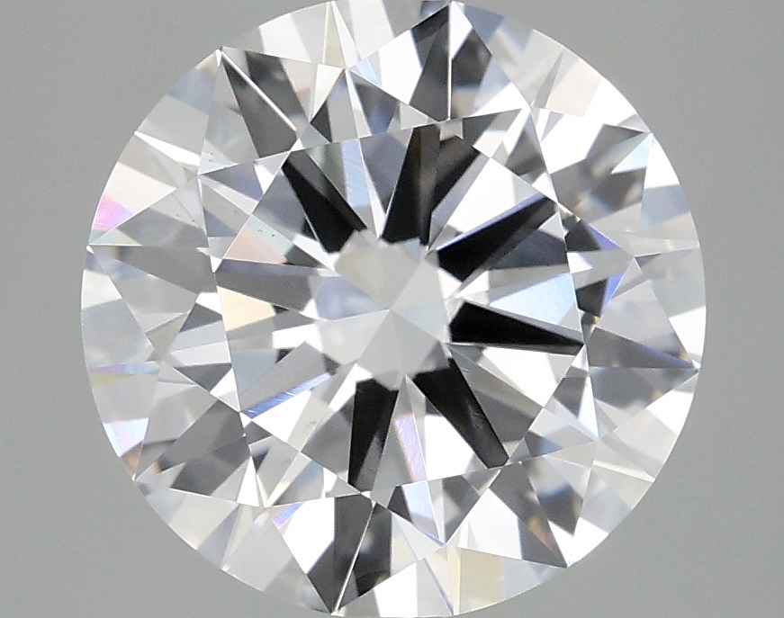 3.91 Carat Round Cut Lab Diamond