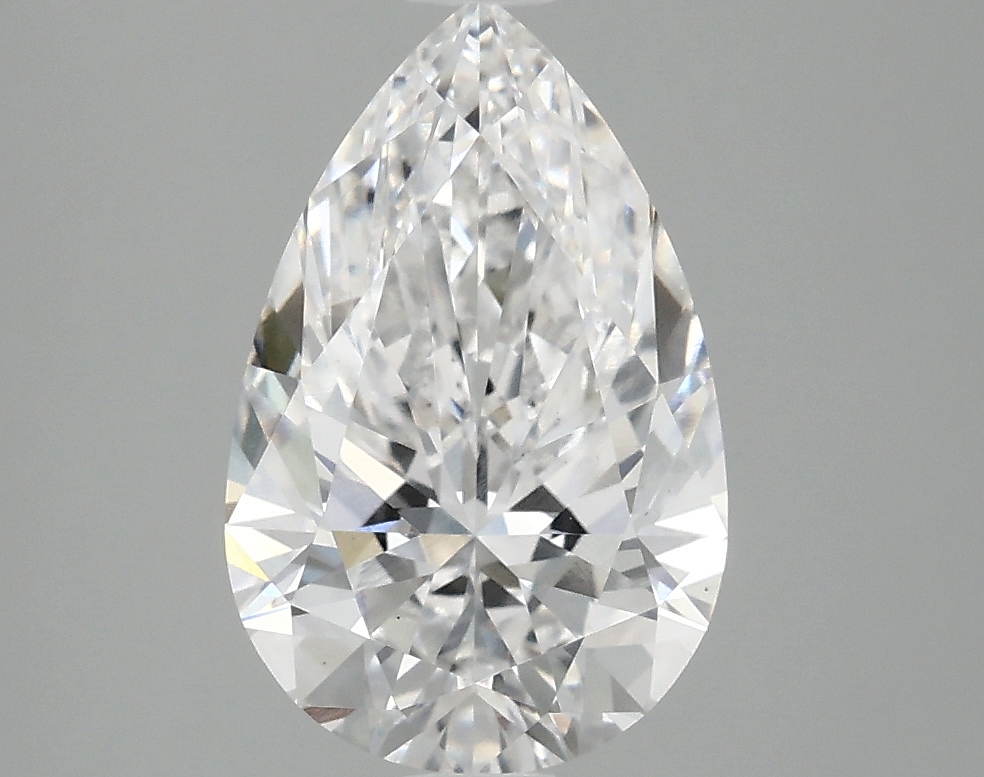 2.37 Carat Pear Cut Lab Diamond