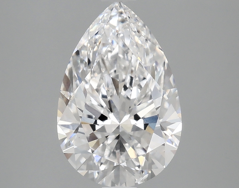 2.55 Carat Pear Cut Lab Diamond