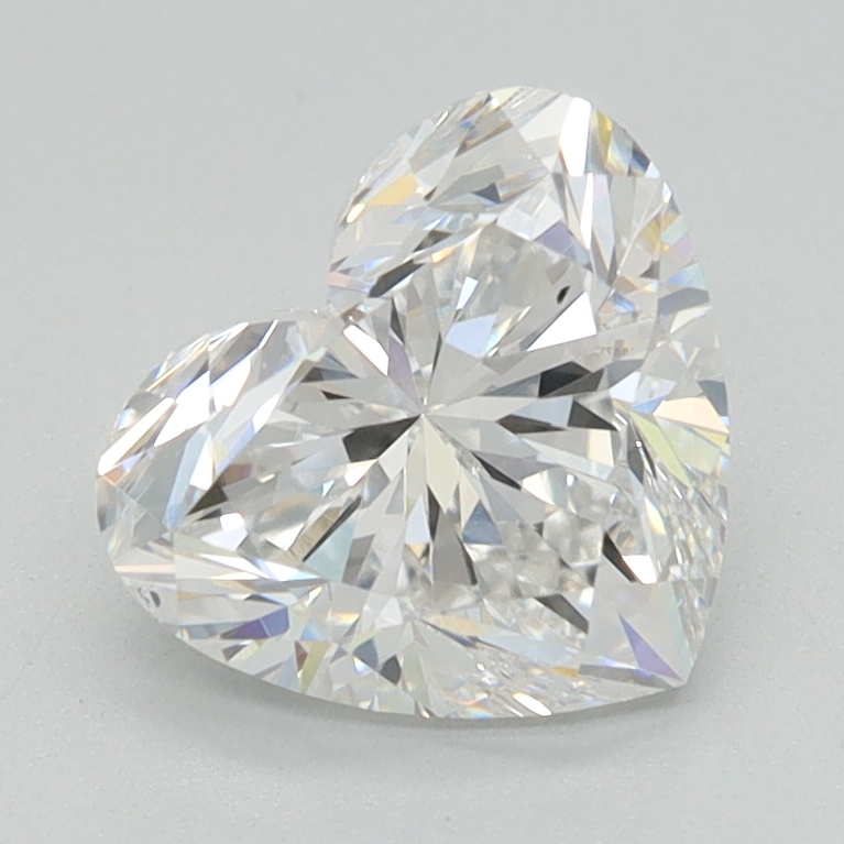 1.5 Carat Heart Cut Lab Diamond
