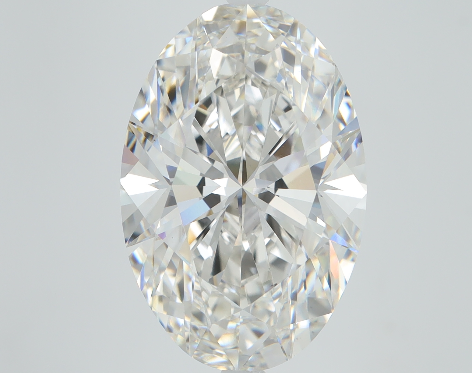 8.04 Carat Oval Cut Lab Diamond