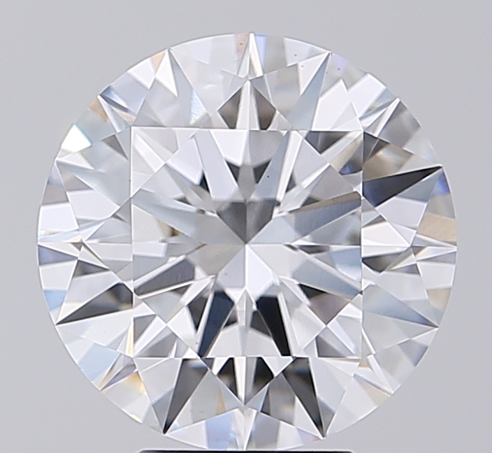 4.34 Carat Round Cut Lab Diamond