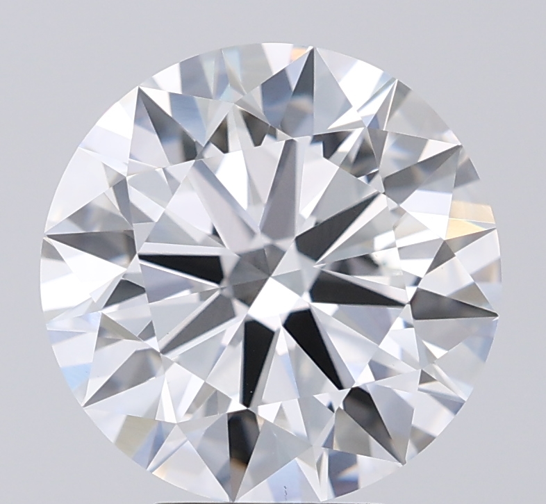 4.47 Carat Round Cut Lab Diamond