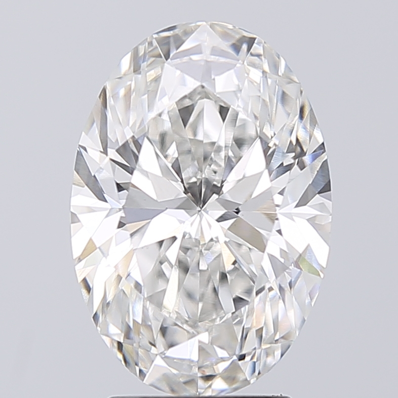 3.53 Carat Oval Cut Lab Diamond