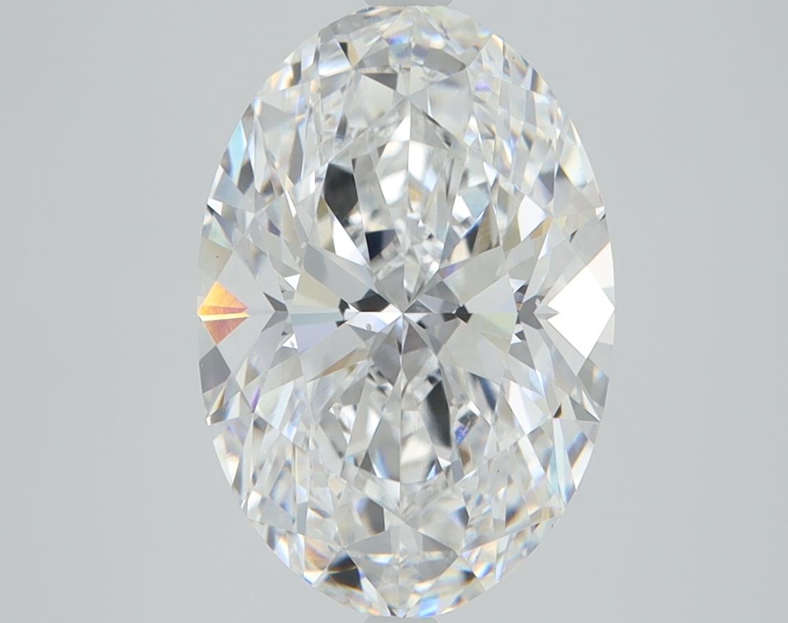3.5 Carat Oval Cut Lab Diamond