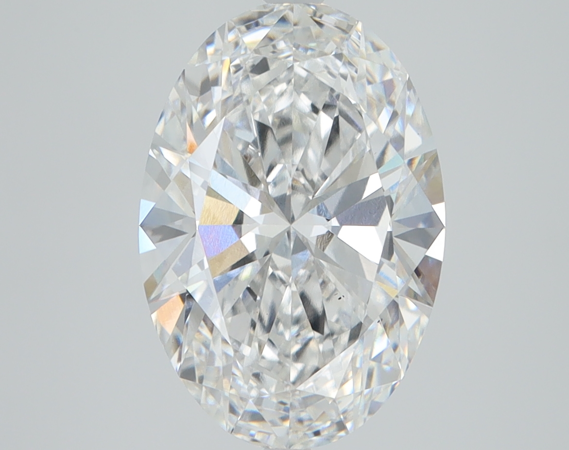 3.52 Carat Oval Cut Lab Diamond