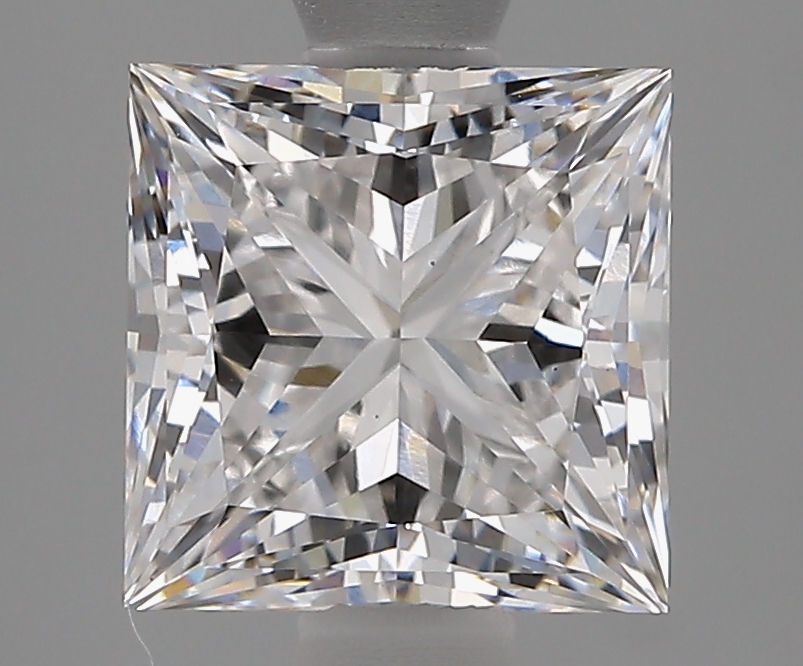 2.42 Carat Princess Cut Lab Diamond