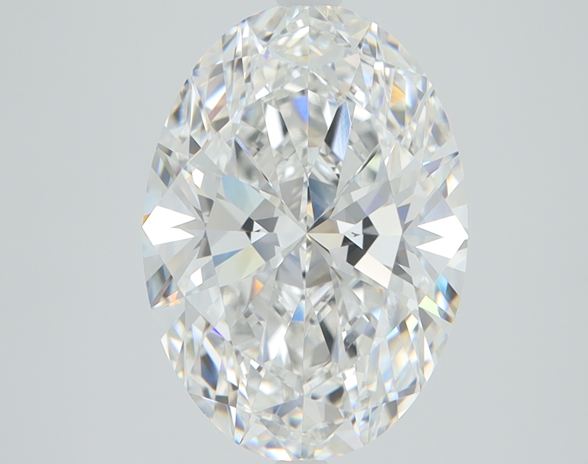3.58 Carat Oval Cut Lab Diamond