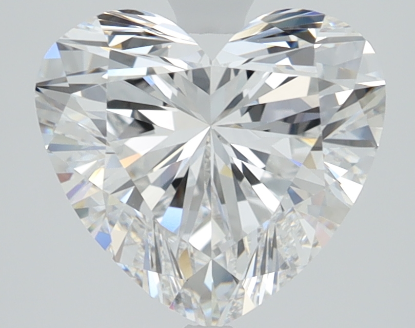 2.58 Carat Heart Cut Lab Diamond