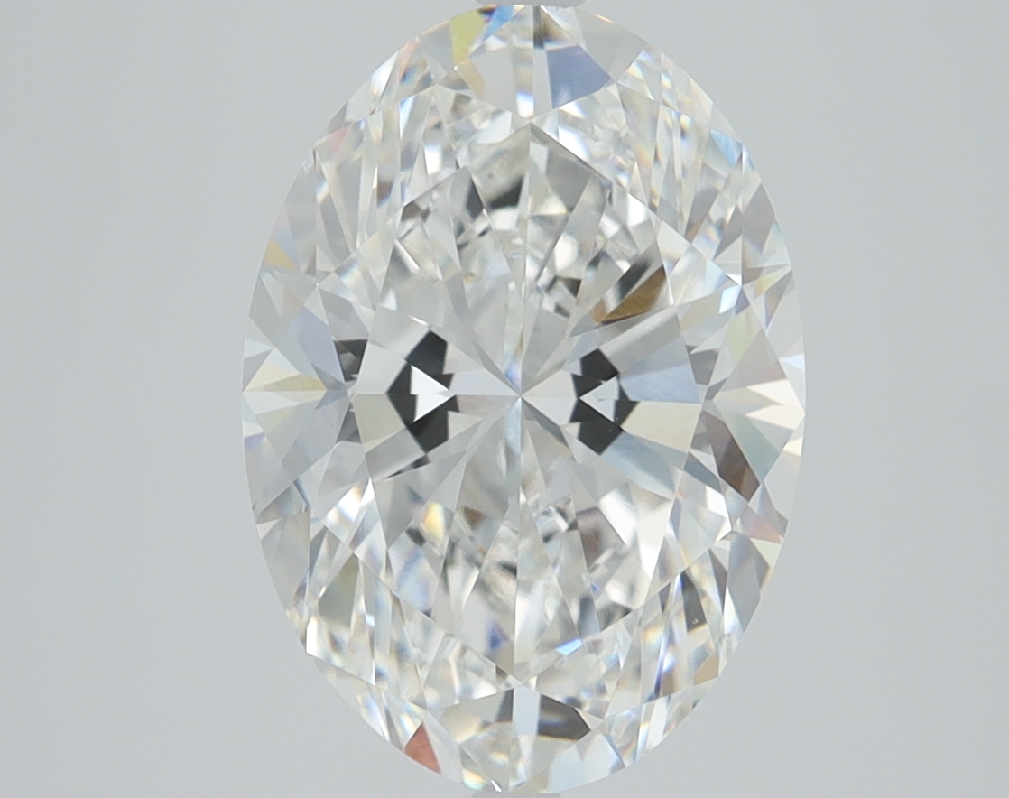 3.63 Carat Oval Cut Lab Diamond