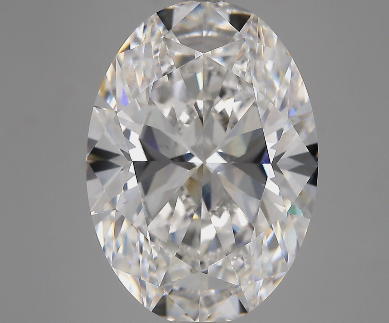 8.04 Carat Oval Cut Lab Diamond