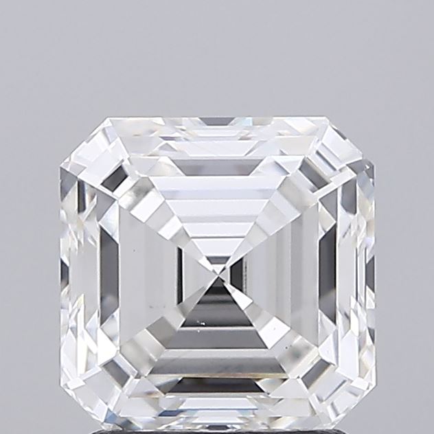 2.08 Carat Asscher Cut Lab Diamond