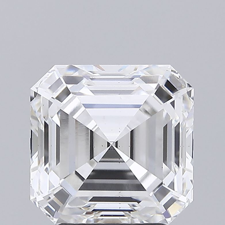 3.51 Carat Asscher Cut Lab Diamond