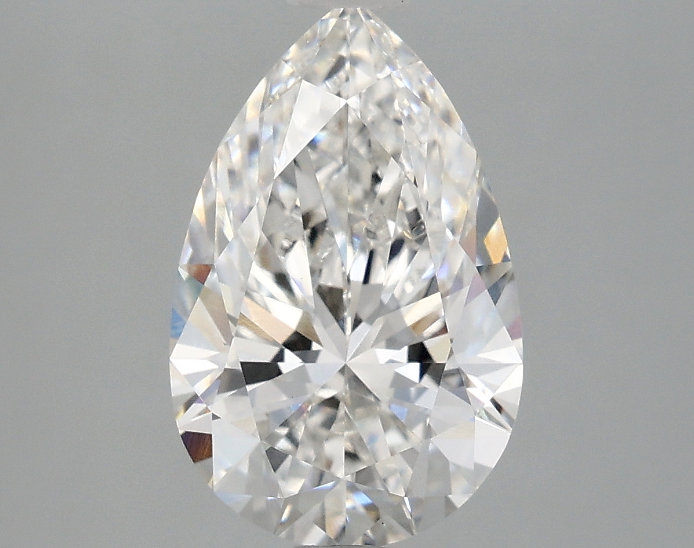 2.58 Carat Pear Cut Lab Diamond